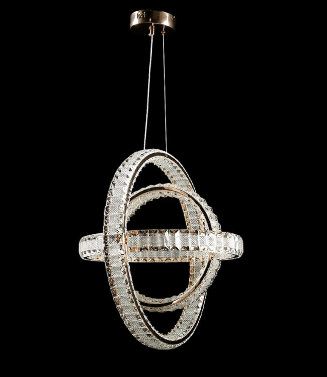 Люстра стельова LED Splendid Ray L950-500/3, 3 лампи, золота, регульована висота 60-160 см, сучасний стиль для дому Люстра стельова LED Splendid Ray L950-500/3, 3 лампи, золота, регульована висота 60-160 см, сучасний стиль для дому