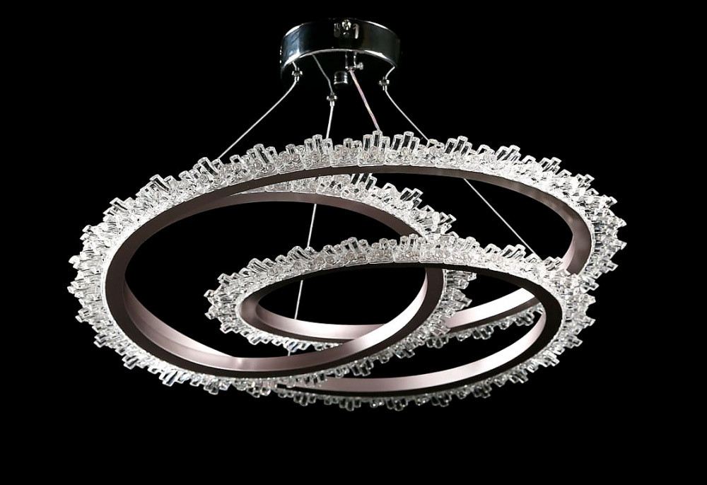 Люстра стельова LED Splendid Ray L146/1, хром, 1 лампа, регульована висота 30-100 см, діаметр 55 см, сучасний стиль для дому Люстра стельова LED Splendid Ray L146/1, хром, 1 лампа, регульована висота 30-100 см, діаметр 55 см, сучасний стиль для дому