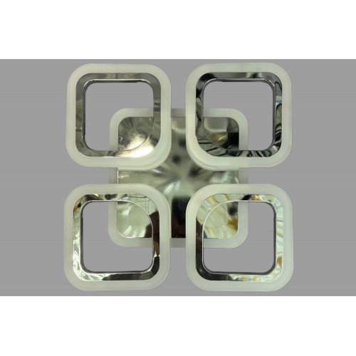 Люстра Linisoln 5588-4S CH LED-3 LED з димером, хром/графіт 3 лампи Люстра Linisoln 5588-4S CH LED-3 LED з димером, хром/графіт 3 лампи