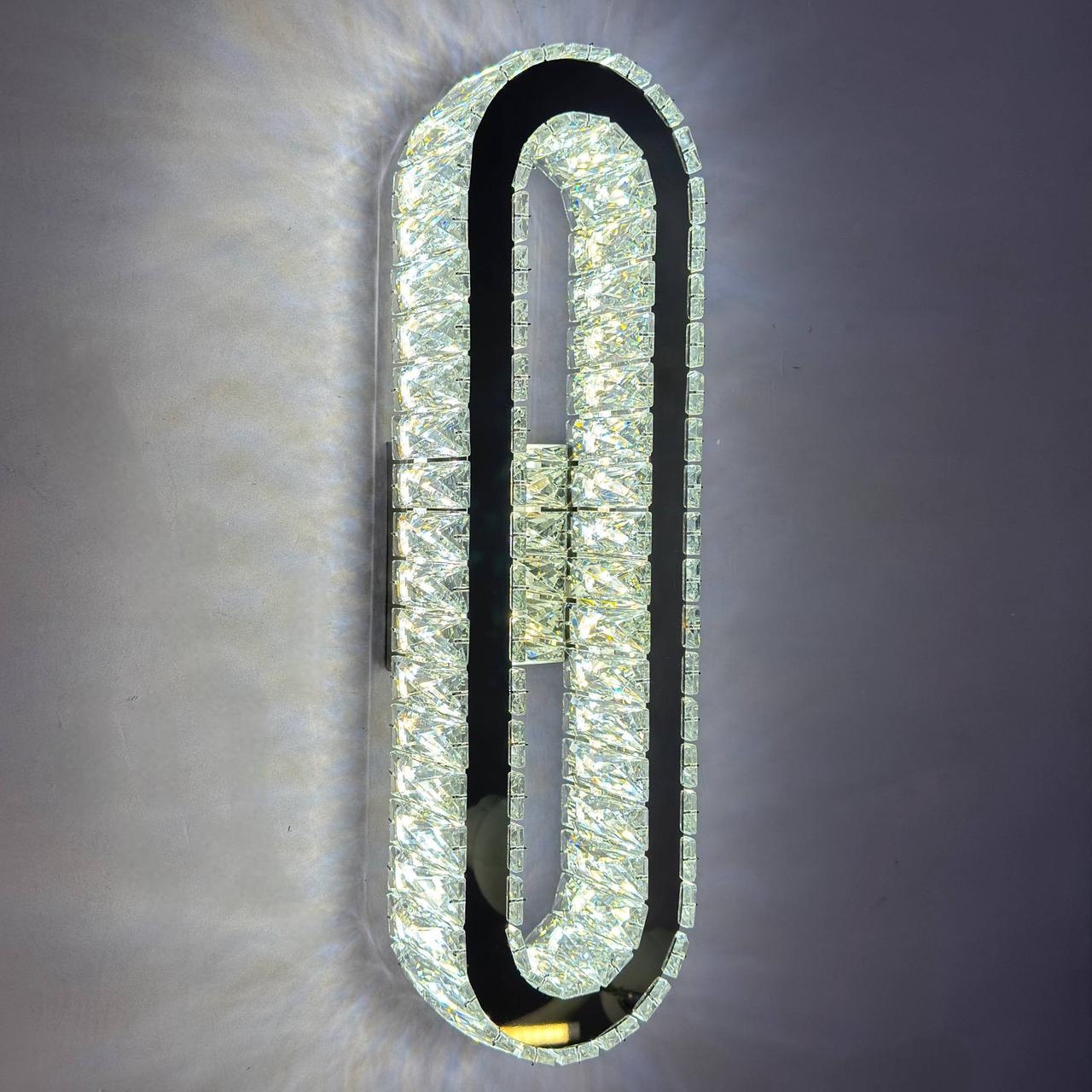 Сучасний настінний LED світильник Linisoln 582 B-500 CH хром 65 W 50 см до 12 м2 Сучасний настінний LED світильник Linisoln 582 B-500 CH хром 65 W 50 см до 12 м2