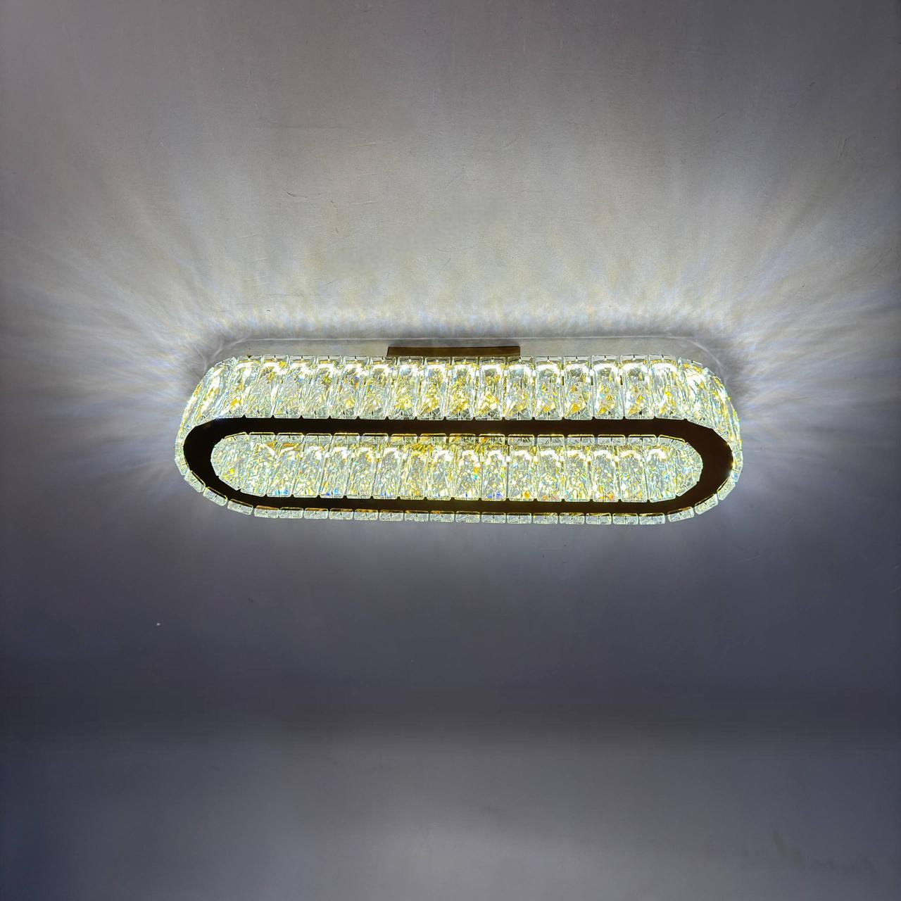 Сучасний настінний LED світильник Linisoln 582 B-500 FG золото 65 W 50 см до 12 м2 Сучасний настінний LED світильник Linisoln 582 B-500 FG золото 65 W 50 см до 12 м2