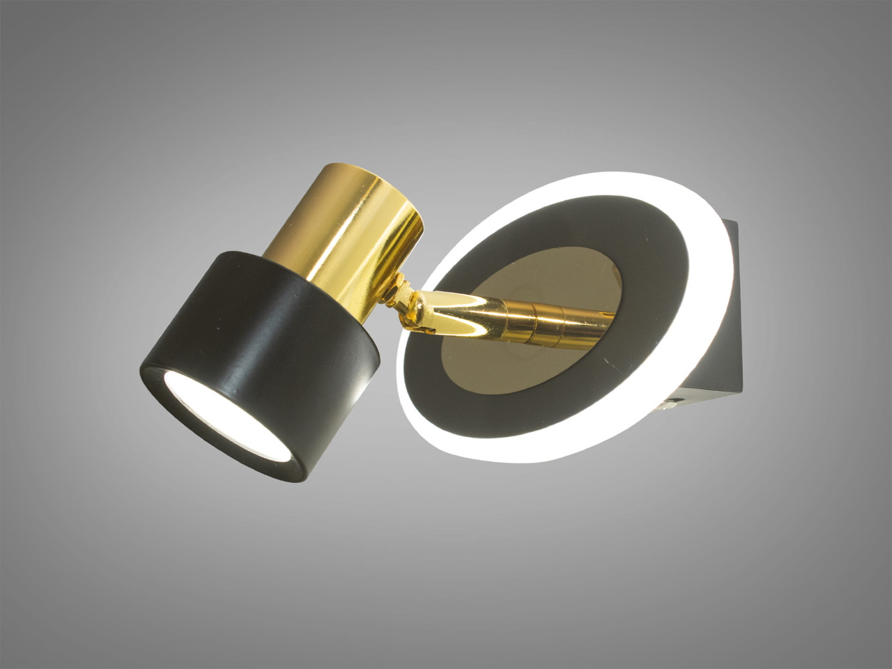 Світильник для дзеркал і картин LED Diasha 5973/1, 9W, 3200K/4100K/6000K, метал, поворотний, сучасний стиль Світильник для дзеркал і картин LED Diasha 5973/1, 9W, 3200K/4100K/6000K, метал, поворотний, сучасний стиль
