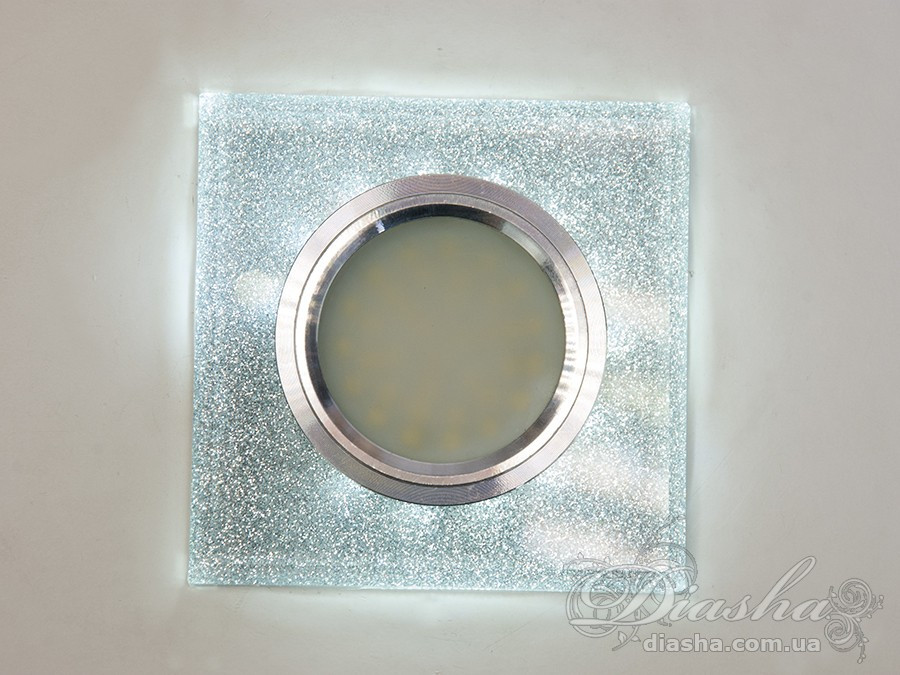 Світильник Diasha 6017FS LED, 40W, діаметр 9 см, патрон G5.3, MR16, метал, скло, для внутрішнього використання