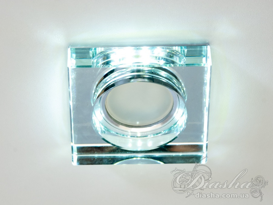Світильник Diasha 6019WH LED, вбудоване підсвічування, 0.2 кг, 13x13x4 см, для дому та офісу Світильник Diasha 6019WH LED, вбудоване підсвічування, 0.2 кг, 13x13x4 см, для дому та офісу
