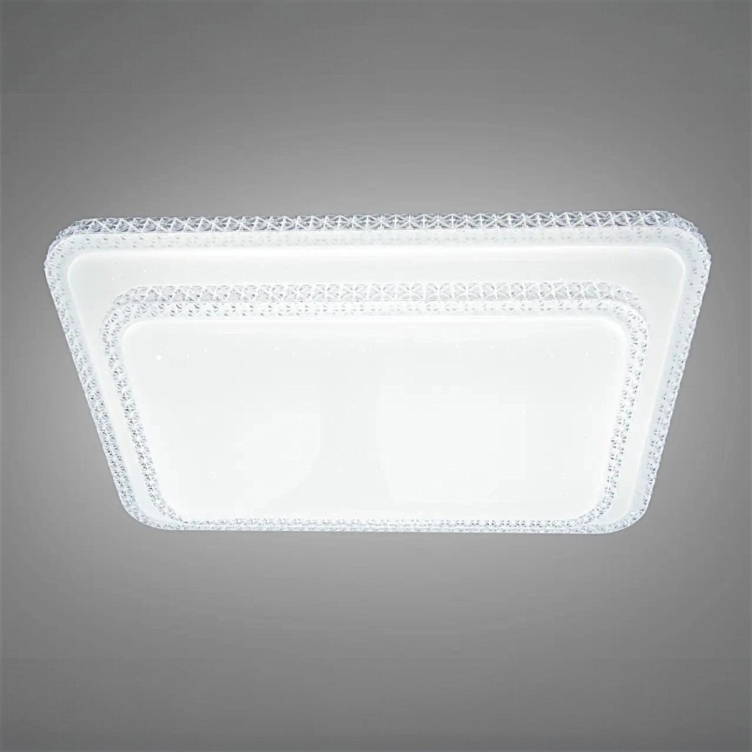Світлодіодна стельова люстра Diasha 6618/400x600WH, 94 Вт ,до 16 м² Світлодіодна стельова люстра Diasha 6618/400x600WH, 94 Вт ,до 16 м²