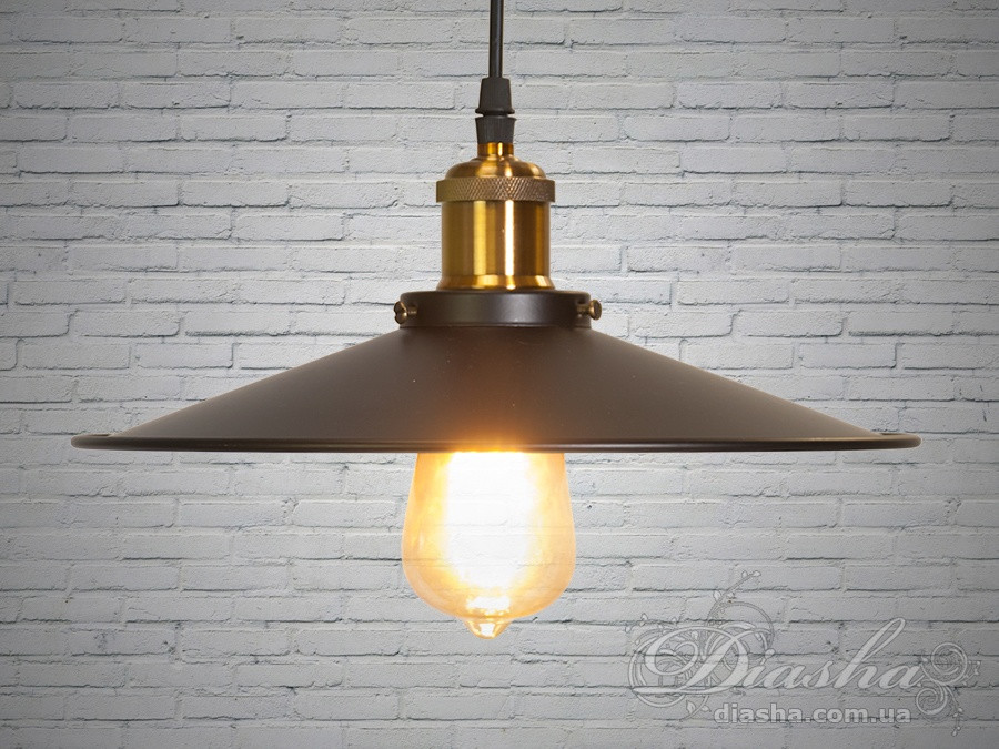 Світильник підвісний Diasha 6856-300BK Loft Edison, E27, 100 см, 30 см, стильний дизайн для офісу