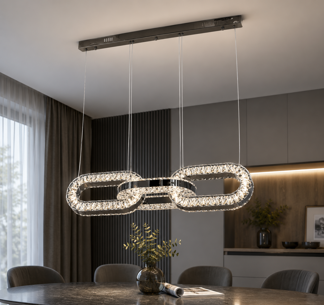 Люстра LED Artlight 7709/3F-BK Люстра LED Artlight 7709/3F-BK