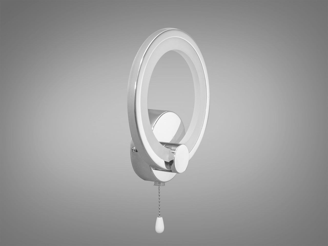 Бра приліжкове LED Diasha 8022/1HR, 17W, хром, 21 см, IP20, 935 лм, сучасний стиль Бра приліжкове LED Diasha 8022/1HR, 17W, хром, 21 см, IP20, 935 лм, сучасний стиль