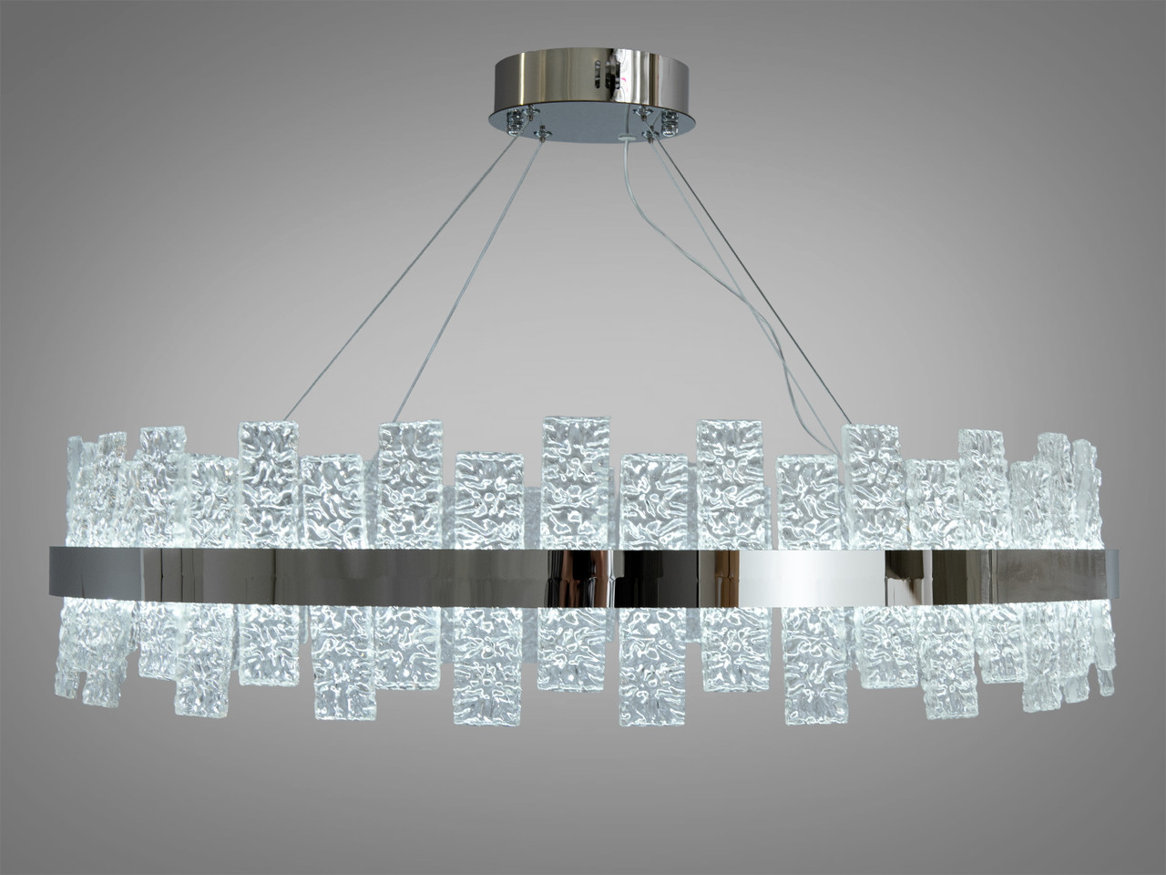 Люстра стельова LED Luminex Diasha 828/800CH, 90W, кришталь, хром, для кухні, вітальні, коридору Люстра стельова LED Luminex Diasha 828/800CH, 90W, кришталь, хром, для кухні, вітальні, коридору