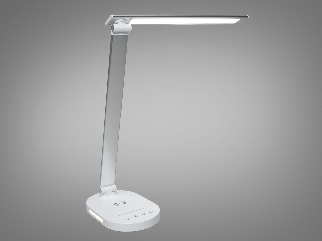 Настільна лампа LED Diasha A5503SL wireless charge, 6W, регульована висота, бездротова зарядка, сенсорне керування, IP20 Настільна лампа LED Diasha A5503SL wireless charge, 6W, регульована висота, бездротова зарядка, сенсорне керування, IP20