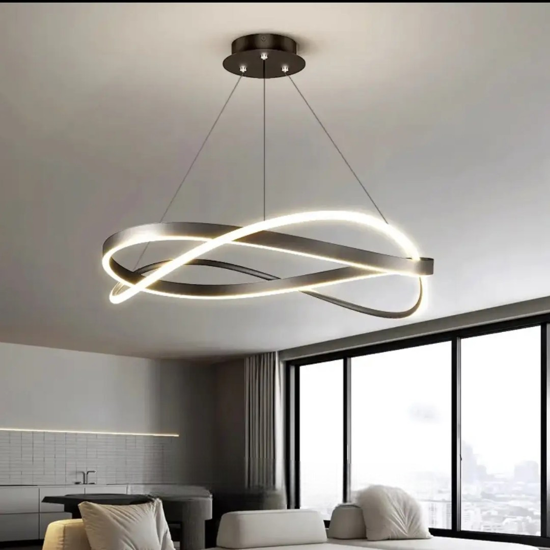 Стильна підвісна LED-люстра Art 2463/800 BK
