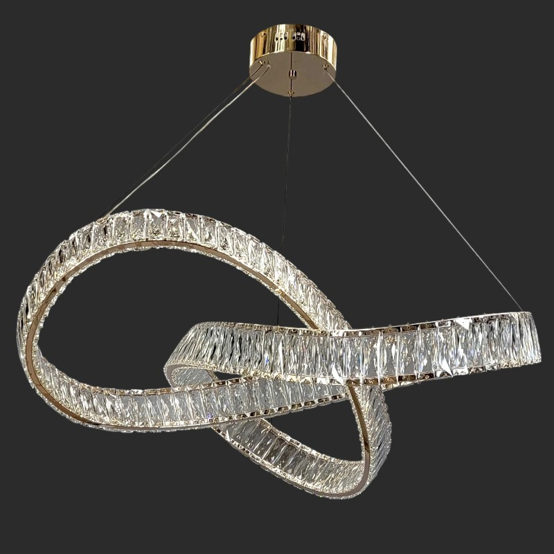 Led люстра нескінченність Art 536/800GD