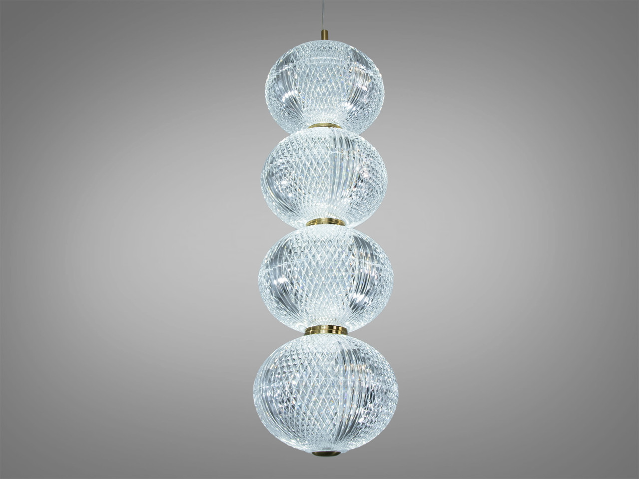 Підвісний LED світильник Diasha D221205-4 15 Вт золото Підвісний LED світильник Diasha D221205-4 15 Вт золото