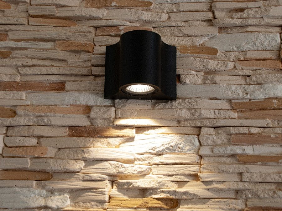 Світильник настінний LED Diasha DFB-2071BK, 3W, 165 лм, Loft стиль, для підсвічування фасадів, кафе, ресторанів