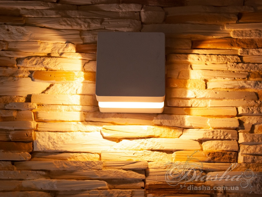Світильник фасадний LED Diasha DFB-5001-C-WH, 7W, білий, IP67, для кафе/ресторанів, коридорів, вулиці, стиль Лофт