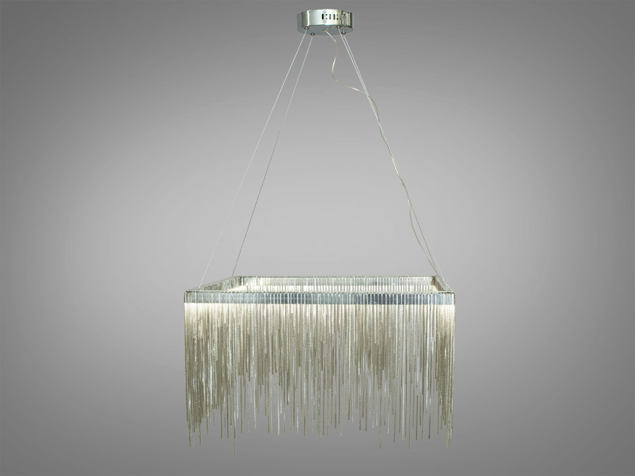 Люстра стельова LED Diasha LSD-600F-HR, 40W, 2200 лм, регульована висота 55-130 см, для коридору, спальні, кухні, офісу Люстра стельова LED Diasha LSD-600F-HR, 40W, 2200 лм, регульована висота 55-130 см, для коридору, спальні, кухні, офісу