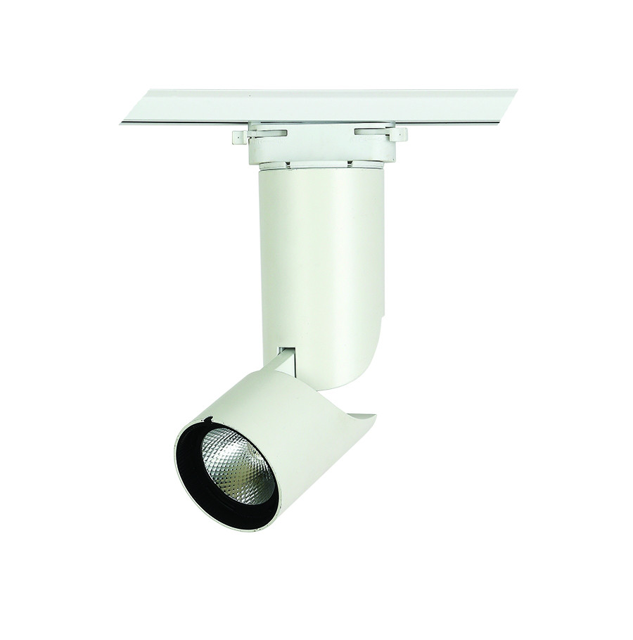 Трековий світильник LED Levistella 901COB-1120 WH, 12W, білий метал, для потолочного шинопроводу Трековий світильник LED Levistella 901COB-1120 WH, 12W, білий метал, для потолочного шинопроводу