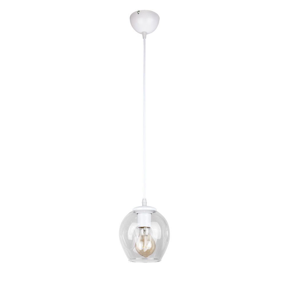 Светильник підвісний Levistella 756PR0231F-1 WH+CL, E27, 40W, метал + скло, сучасний стиль Светильник підвісний Levistella 756PR0231F-1 WH+CL, E27, 40W, метал + скло, сучасний стиль