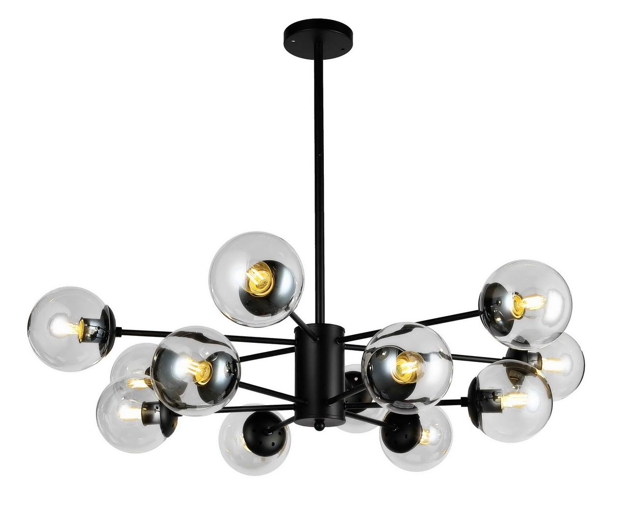 Люстра молекула Levistella 7526033-12 BK+CL Люстра молекула Levistella 7526033-12 BK+CL
