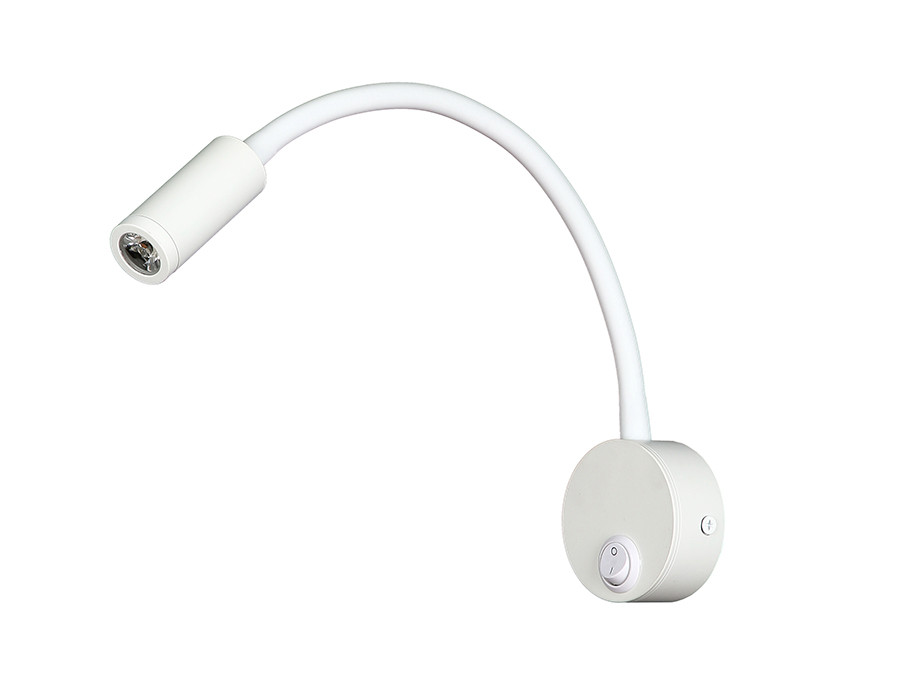 Бра настінне LED Levistella 920V4001 WH, 3W, білий метал, сучасний стиль Бра настінне LED Levistella 920V4001 WH, 3W, білий метал, сучасний стиль