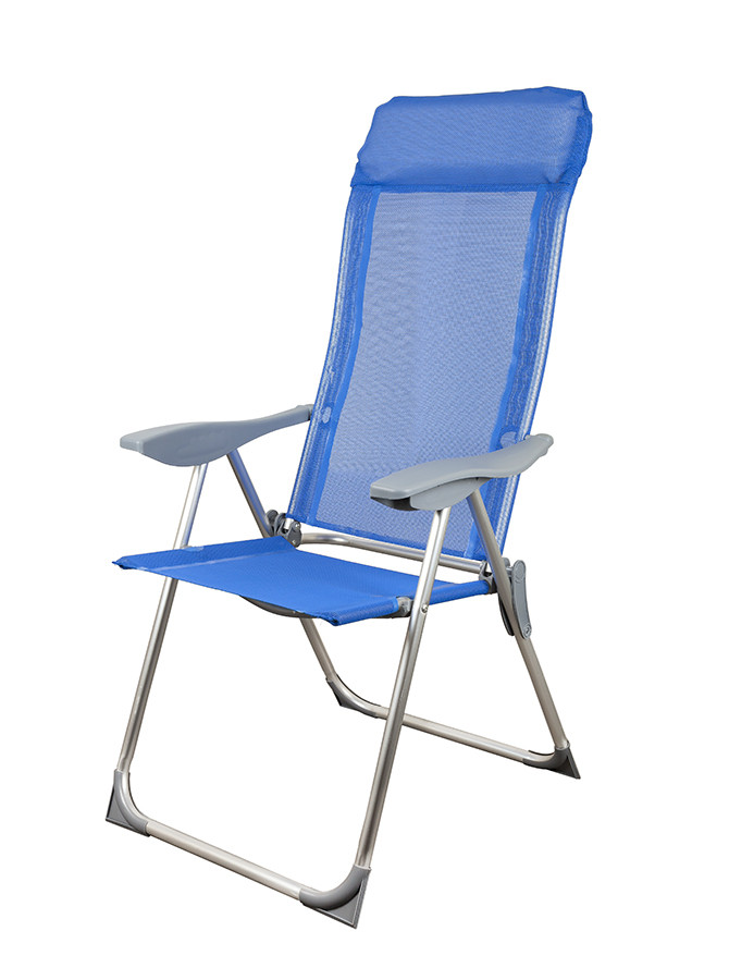 Складний стілець Levistella GP20022010 BLUE, текстилин, висота 101 см, синій, для дачі, навантаження до 110 кг Складний стілець Levistella GP20022010 BLUE, текстилин, висота 101 см, синій, для дачі, навантаження до 110 кг