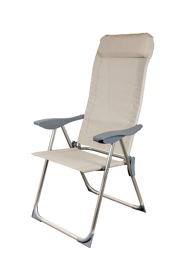 Складний стілець Levistella GP20022010 IVORY, висота 101 см, бежевий, текстилен, для дачі Складний стілець Levistella GP20022010 IVORY, висота 101 см, бежевий, текстилен, для дачі