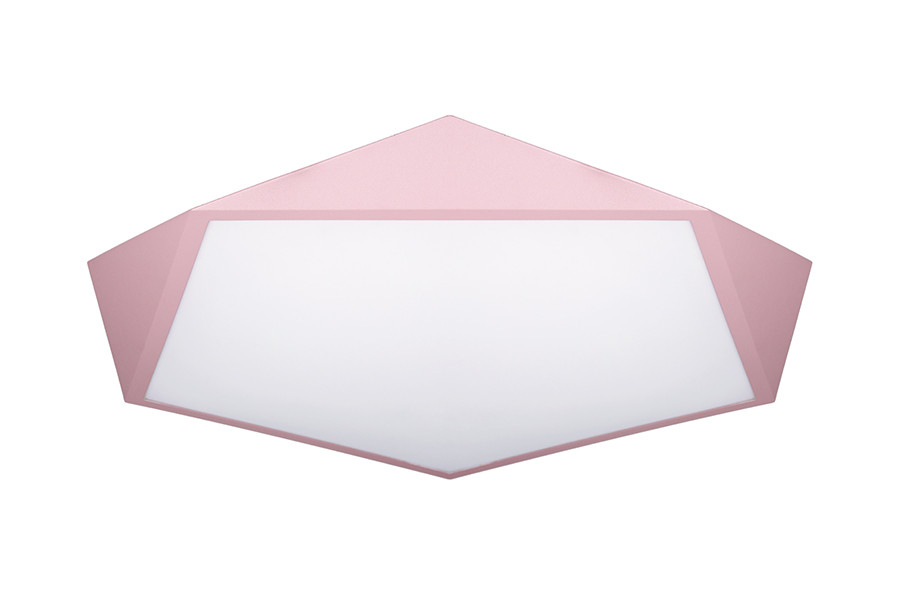 Люстра потолочна LED Levistella 752L78 PINK, 90W, рожевий акрил, сучасний стиль для дому