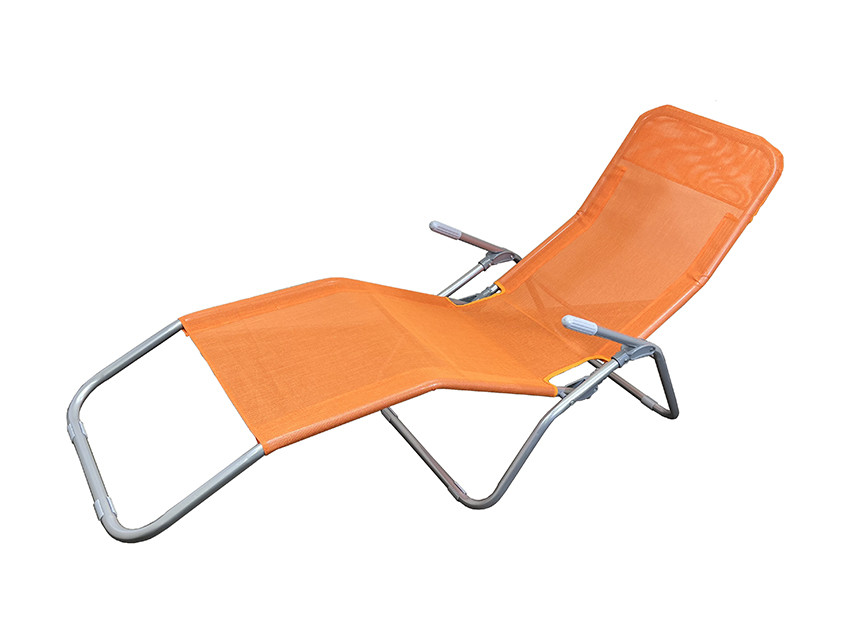 Шезлонг Levistella GP20022017 ORANGE, стальний каркас, текстилин, 110 кг, 4.4 кг, оранжевий, для саду та дачі Шезлонг Levistella GP20022017 ORANGE, стальний каркас, текстилин, 110 кг, 4.4 кг, оранжевий, для саду та дачі