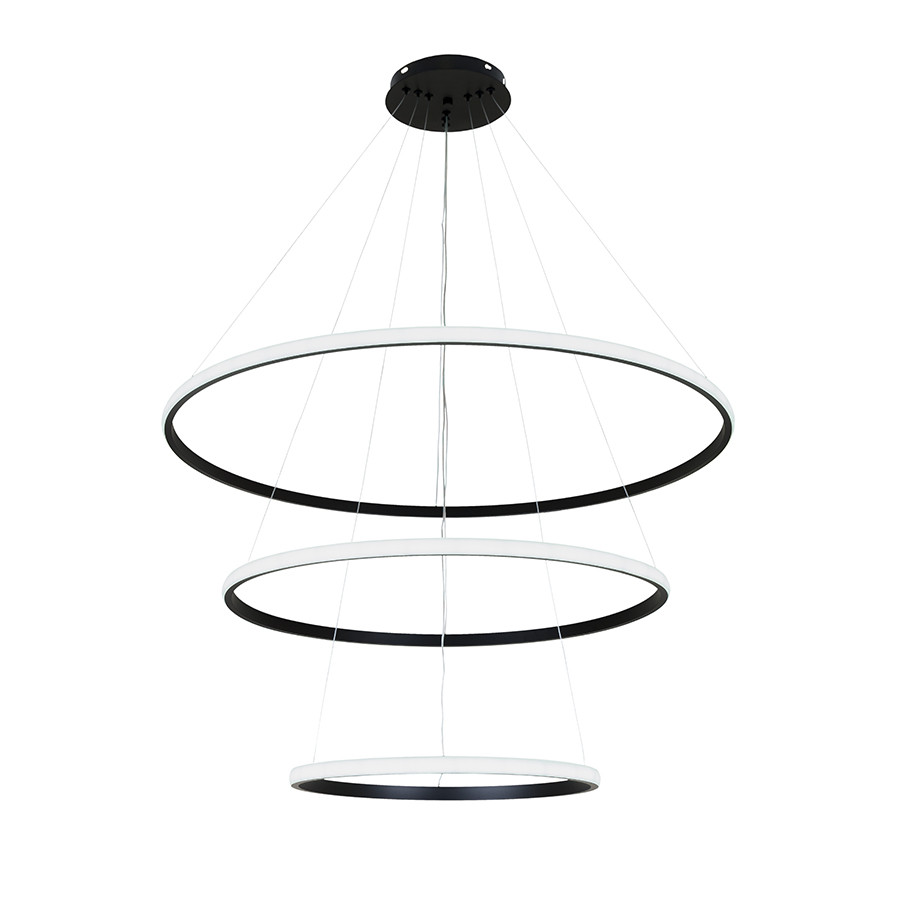 Люстра Levistella 7529833-3A BLACK LED (400+600+800) Люстра Levistella 7529833-3A BLACK LED (400+600+800)
