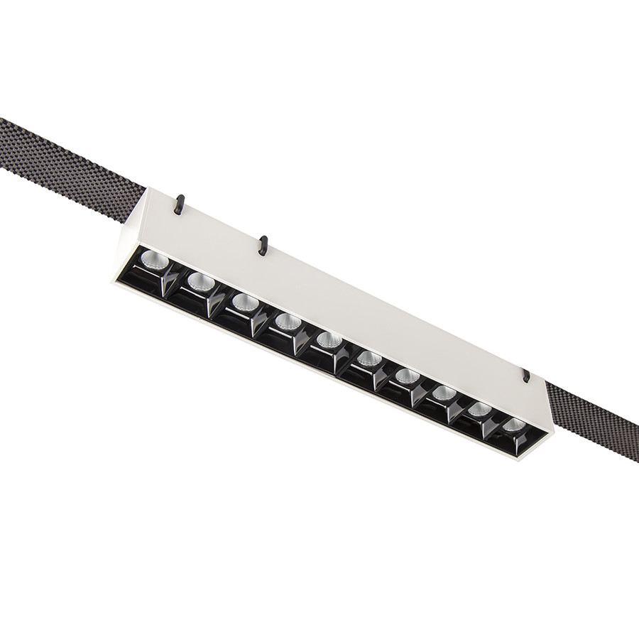 Светильник трековий LED Levistella 78010-BL02 PKW, 10W, 4000K, білий, для текстильної трекової системи Светильник трековий LED Levistella 78010-BL02 PKW, 10W, 4000K, білий, для текстильної трекової системи