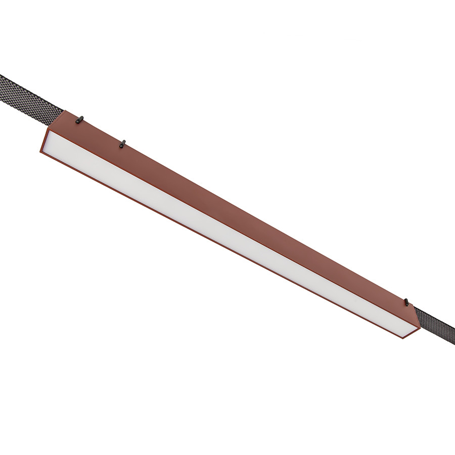 Трековий світильник LED Levistella 78020-BL03 ORG, 20W, 4000K, терракотовий, для текстильної трекової системи Трековий світильник LED Levistella 78020-BL03 ORG, 20W, 4000K, терракотовий, для текстильної трекової системи