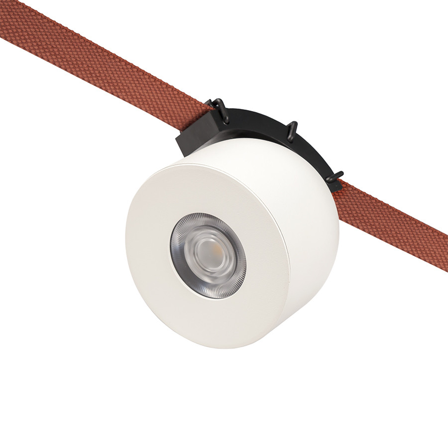 Трековий світильник LED Levistella 78012-BL08 PKW, 12W, 4000K, білий, для текстильної системи Трековий світильник LED Levistella 78012-BL08 PKW, 12W, 4000K, білий, для текстильної системи