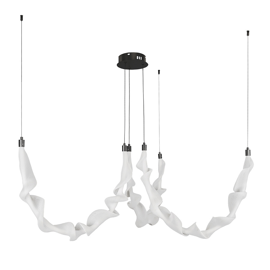 Люстра стельова LED Levistella 7813041-3 BK, 33W, 4000K, чорний метал, сучасний стиль для вітальні Люстра стельова LED Levistella 7813041-3 BK, 33W, 4000K, чорний метал, сучасний стиль для вітальні