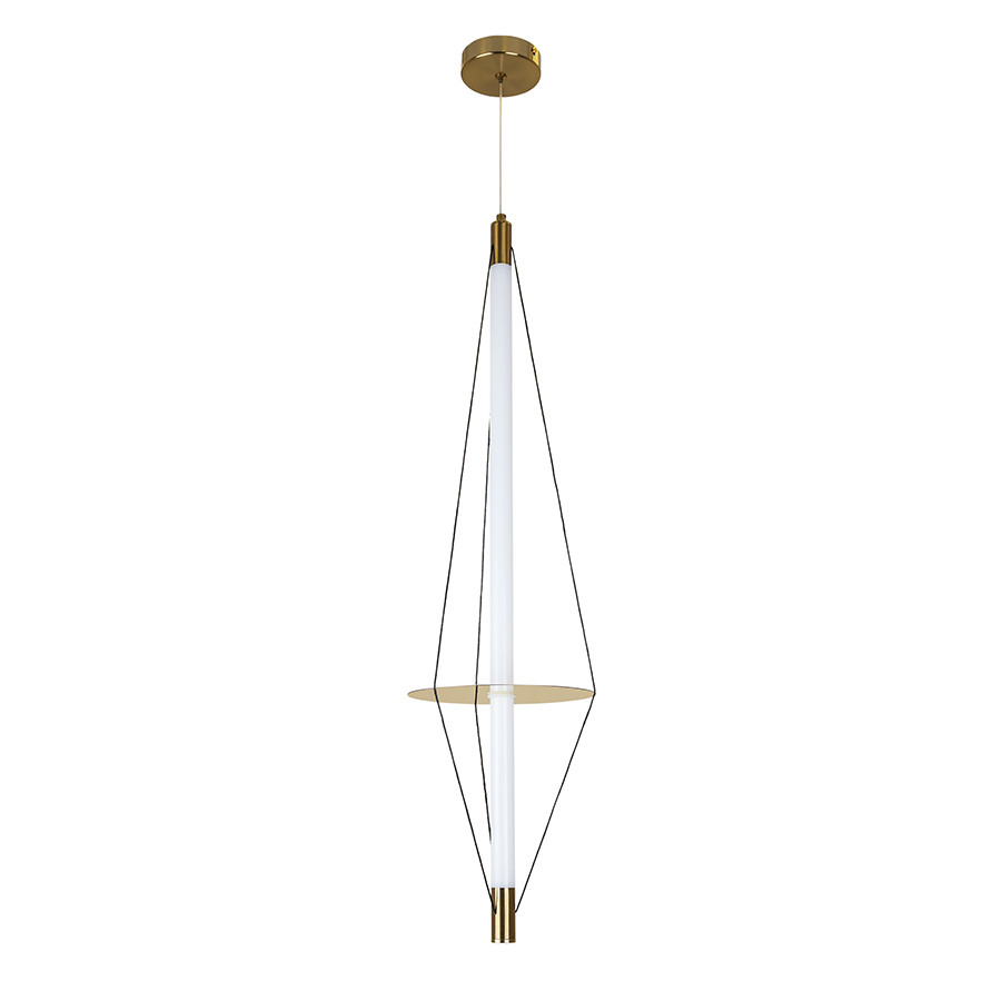 Люстра LED Levistella 7813092 (800) AB, 10W, 4000K, бронзовий метал, стельова стиль для дому