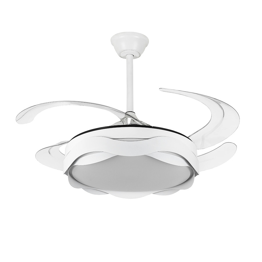 Люстра вентилятор стельова LED Levistella 7943069 (48) WH, 80W, діаметр 1200 мм, білий, сучасний стиль Люстра вентилятор стельова LED Levistella 7943069 (48) WH, 80W, діаметр 1200 мм, білий, сучасний стиль