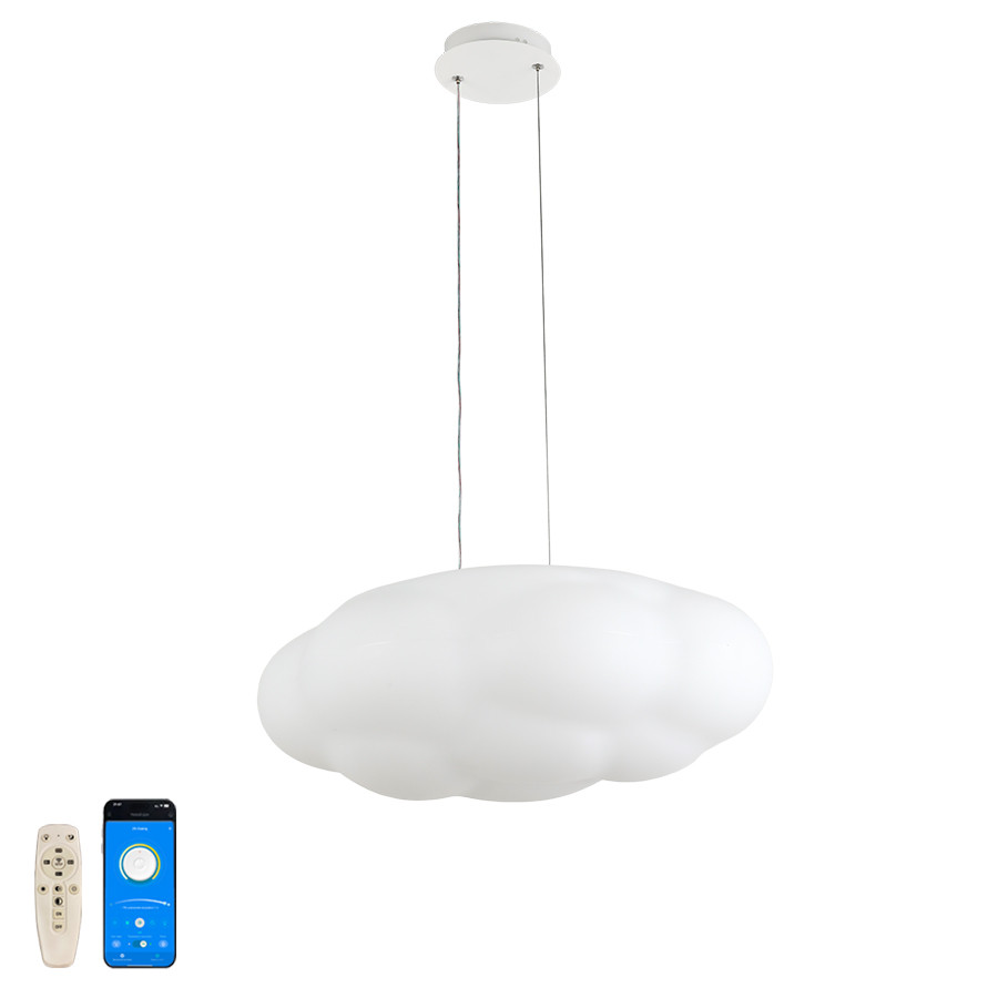 Люстра стельова LED Levistella 797VMD6025 (550), 48W, три режими світла, 550x360 мм, сучасний стиль для дому Люстра стельова LED Levistella 797VMD6025 (550), 48W, три режими світла, 550x360 мм, сучасний стиль для дому
