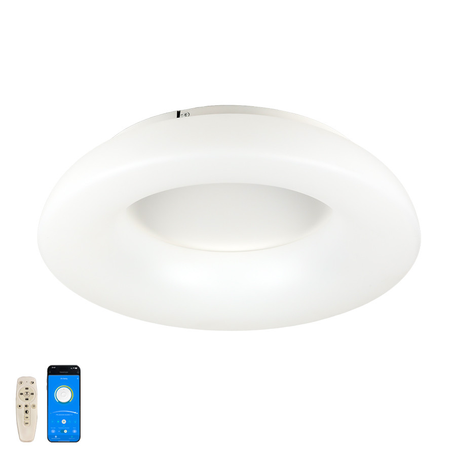 Люстра стельова LED Levistella 797MX6018AP (580), 80W, три режими світла, пульт, сучасний стиль Люстра стельова LED Levistella 797MX6018AP (580), 80W, три режими світла, пульт, сучасний стиль
