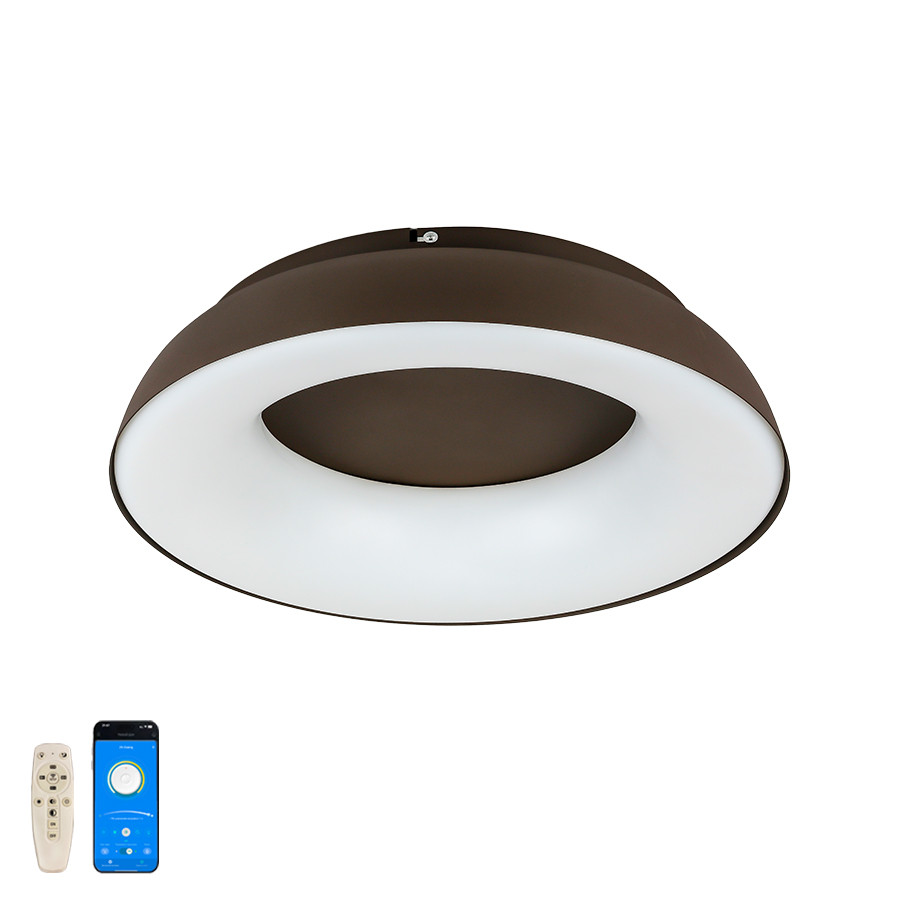Люстра LED Levistella 797MX6018 (480) CF, 70W, 480x115 мм, пульт, сучасний стиль для дому Люстра LED Levistella 797MX6018 (480) CF, 70W, 480x115 мм, пульт, сучасний стиль для дому