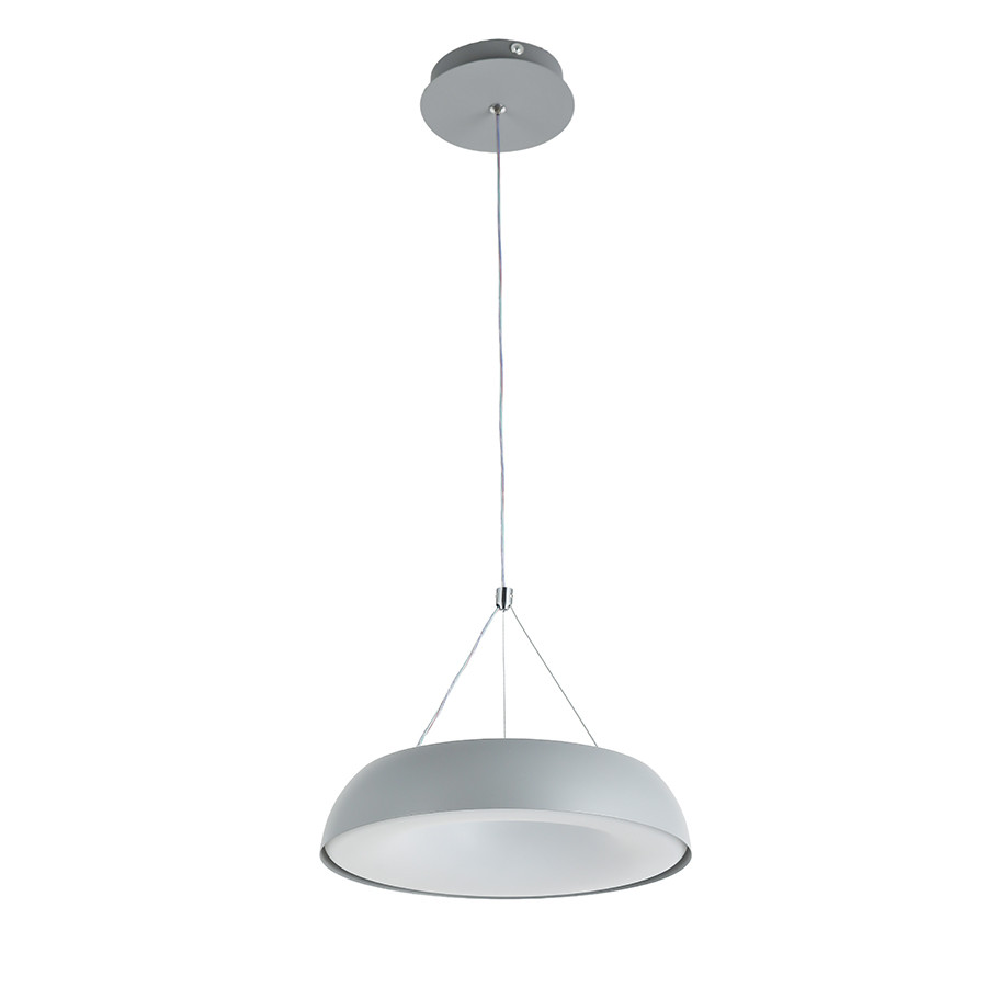 Люстра стельова LED Levistella 797MD6018 (300) DGY, 30W, три режими світла, діаметр 300 мм, сучасний стиль для дому