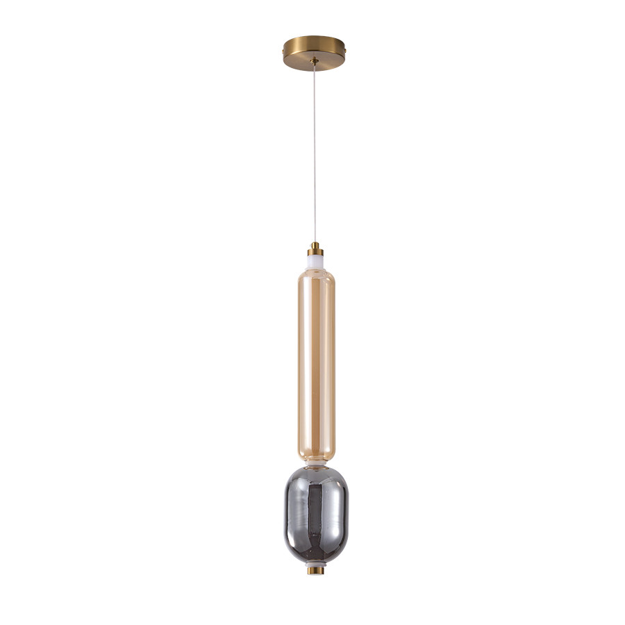 Світильник підвісний LED Levistella 788P68149 AB+AM+SM, 150x500 мм, антик, сучасний стиль для вітальні