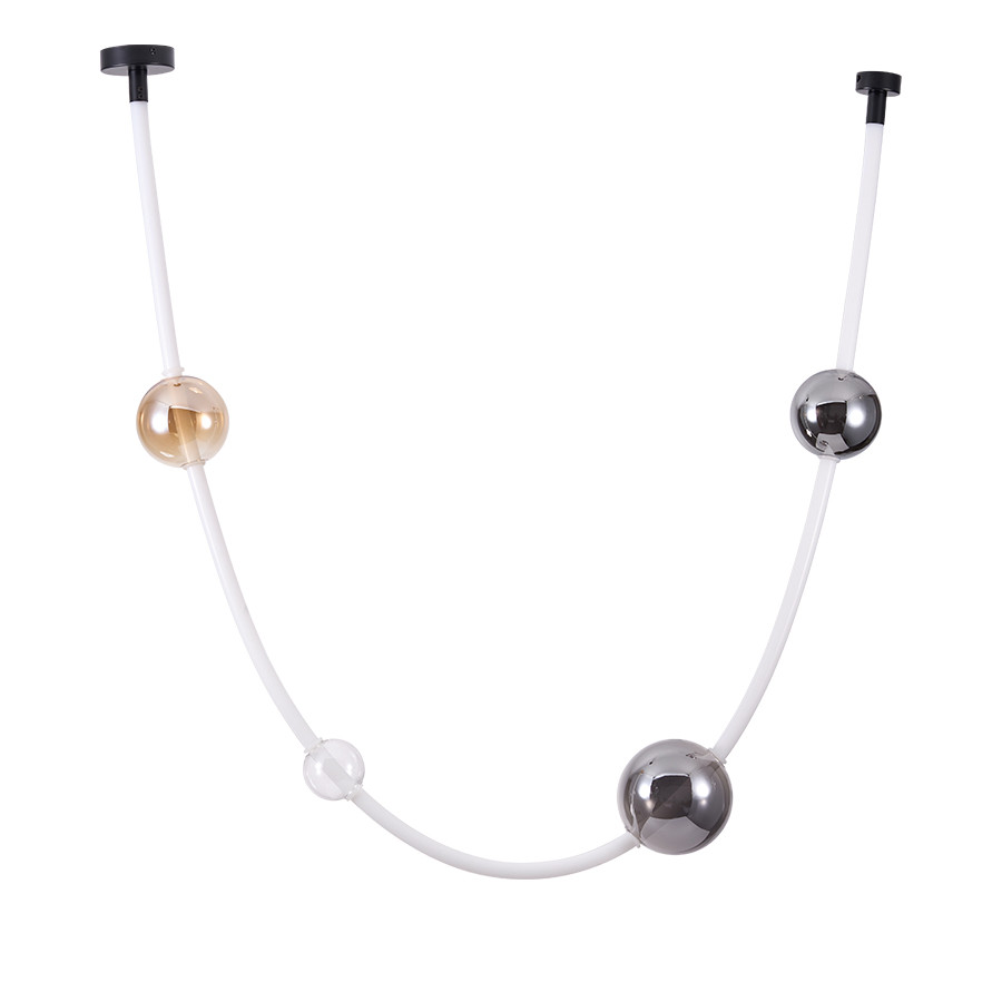 Стельова люстра LED Levistella 788P68117 (2400) BK+SM+AM+CL, 35W, 4000K, сучасний стиль, 2400 мм Стельова люстра LED Levistella 788P68117 (2400) BK+SM+AM+CL, 35W, 4000K, сучасний стиль, 2400 мм