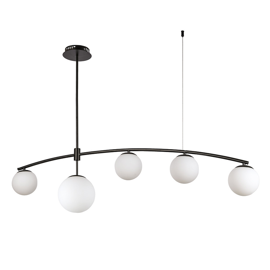 Люстра Levistella 7529827-5 BK+WH Люстра Levistella 7529827-5 BK+WH