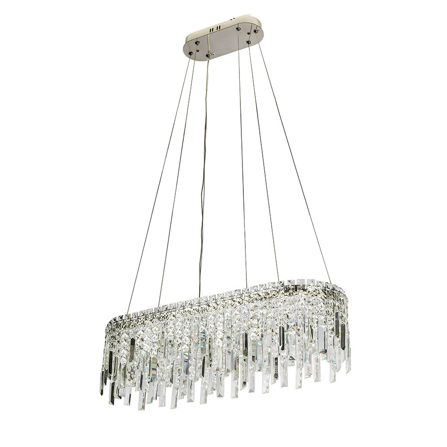 Люстра LED Levistella 802L39030 CH, 68W, регульована температура кольору, хром, сучасний стиль для дому Люстра LED Levistella 802L39030 CH, 68W, регульована температура кольору, хром, сучасний стиль для дому