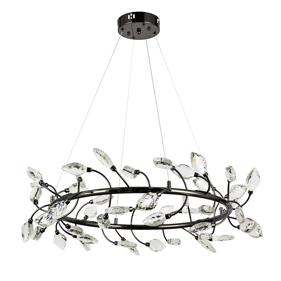 Люстра LED Levistella 7989300-48 led (800) PLBK, 32W, чорний акрил, регульована температура світла, сучасний стиль для дому Люстра LED Levistella 7989300-48 led (800) PLBK, 32W, чорний акрил, регульована температура світла, сучасний стиль для дому