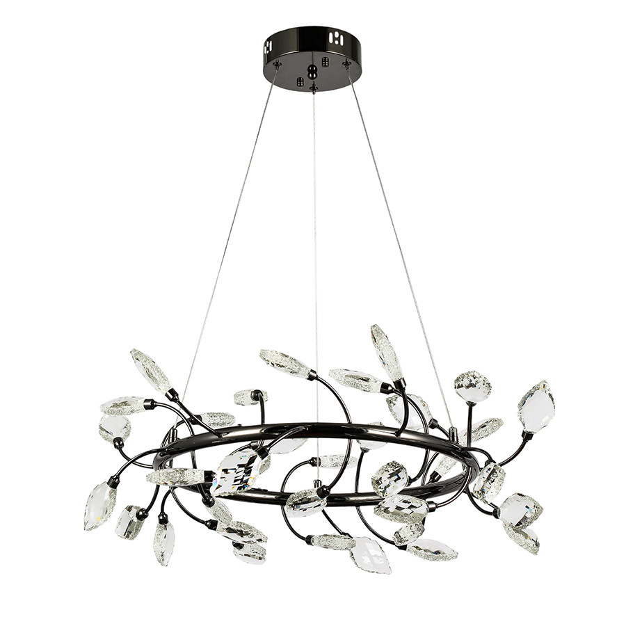 Люстра LED Levistella 7989300-36 led (600) PLBK, 22W, чорний, сучасний стиль, стельова Люстра LED Levistella 7989300-36 led (600) PLBK, 22W, чорний, сучасний стиль, стельова