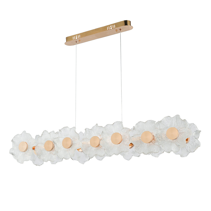 Люстра стельова LED Levistella 7989249-14 led (1000) GD, 22W, золото, акрилові лепестки, 3 режими світла, сучасний стиль Люстра стельова LED Levistella 7989249-14 led (1000) GD, 22W, золото, акрилові лепестки, 3 режими світла, сучасний стиль