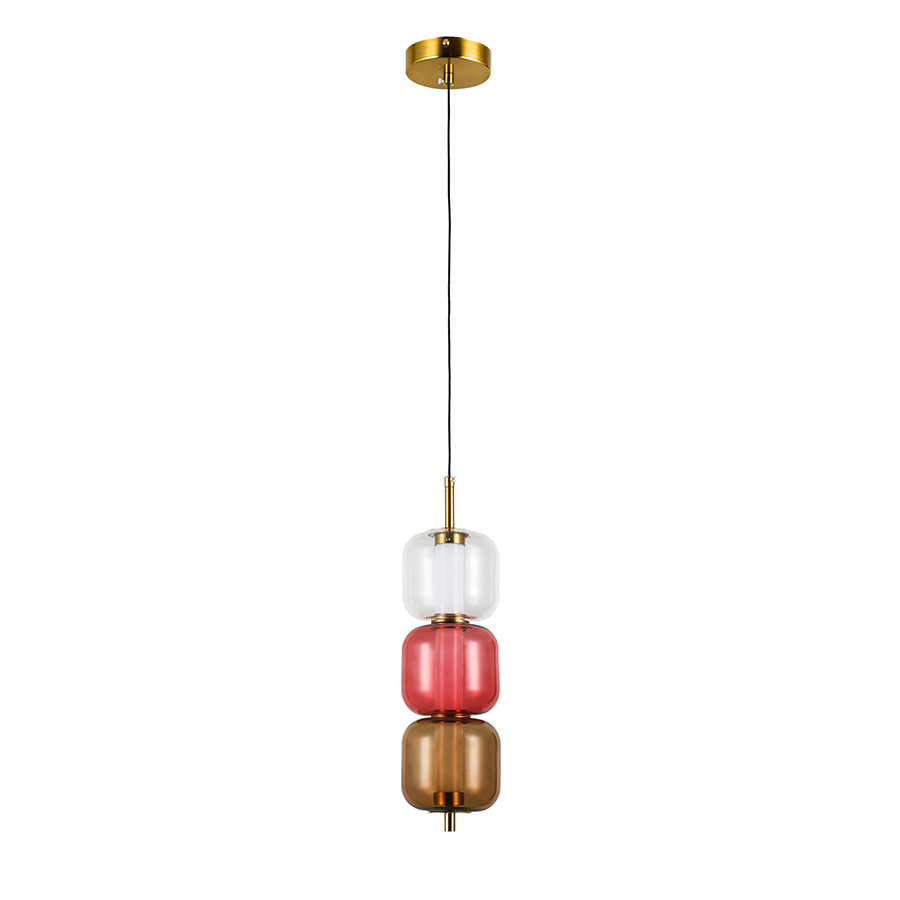 Світильник підвісний LED Levistella 800P3151 (110*300) CRC, 5W, метал + скло, сучасний стиль для дому Світильник підвісний LED Levistella 800P3151 (110*300) CRC, 5W, метал + скло, сучасний стиль для дому