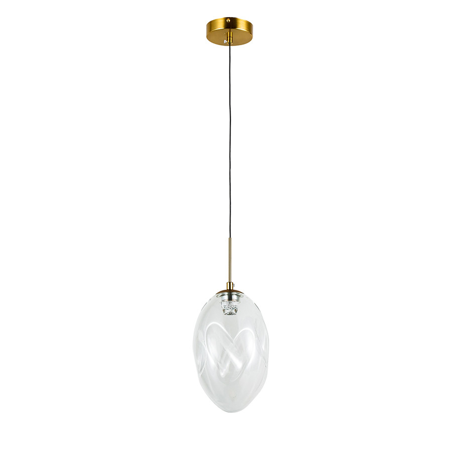 Світильник підвісний LED Levistella 800P3308L-1led (200*125) CL, 3W, метал + скло, для вітальні
