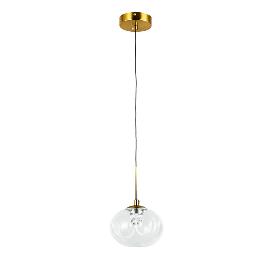 Светильник підвісний LED Levistella 800P3308S-1led (150*120) CL, 3W, регульоване світло, метал + скло, для вітальні