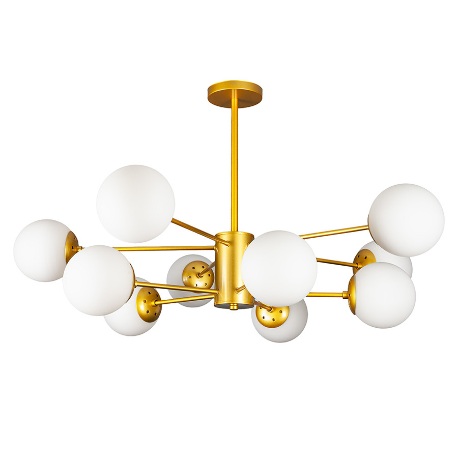Люстра Levistella 7526033-10 GD+WH